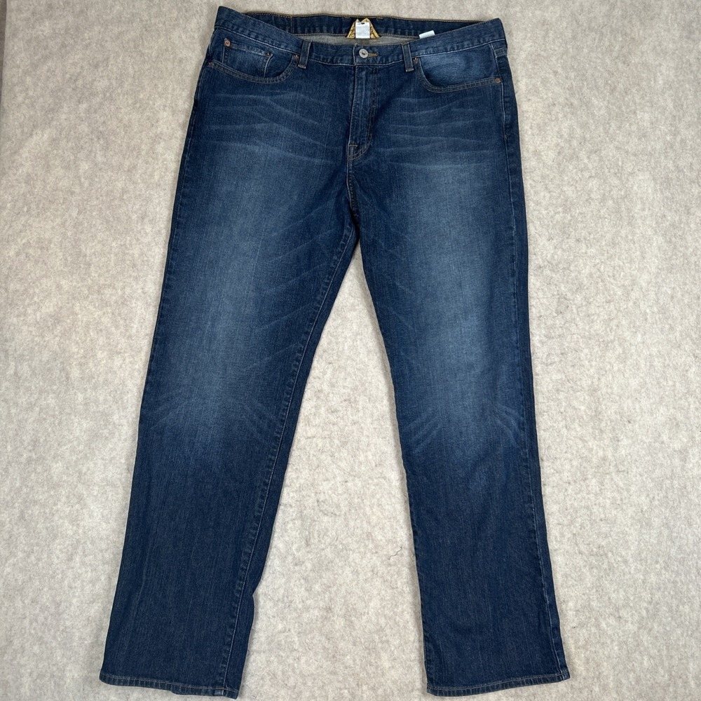 Lucky Brand Mens Vintage Straight Denim 38 Medium Wash Blue Jeans